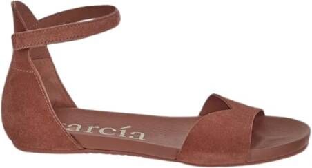 Pedro García Leren Jela Sandalen Pink Dames