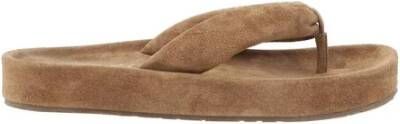 Pedro García Stijlvolle Suede Almu Sandalen met Antislip Brown Dames