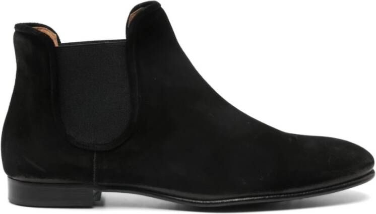 Pedro García Zwarte Gema Enkellaarzen Slip-on Design Black Dames