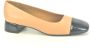 Pedro Miralles Elegante Zwarte Kamelen Pump Schoenen Brown Dames - Thumbnail 1