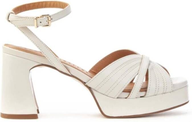 Pedro Miralles High Heel Sandals White Dames