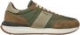 Pepe Jeans Buster Supra Casual Sneakers Groen Green Heren - Thumbnail 1