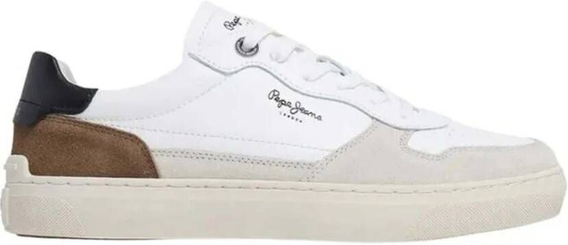 Pepe Jeans Camden Nature Sneakers White Heren