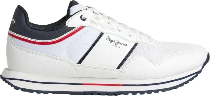 Pepe Jeans Hardloopschoenen White Heren