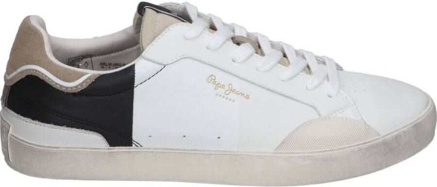 Pepe Jeans Heren Schoenen Klassieke Stijl White Heren