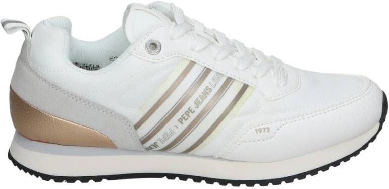 Pepe Jeans Modieuze Jongerensneakers White Dames