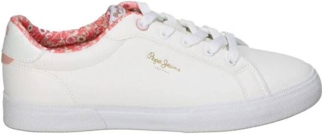 Pepe Jeans Modieuze Sportschoenen White Dames