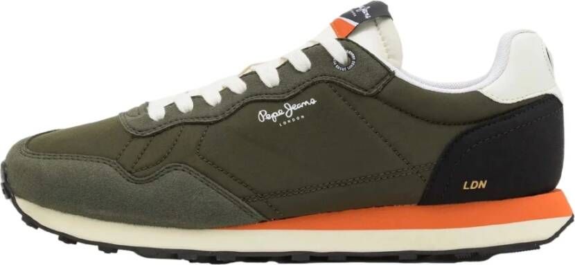 Pepe Jeans Natch ONE M Sneakers Green Heren