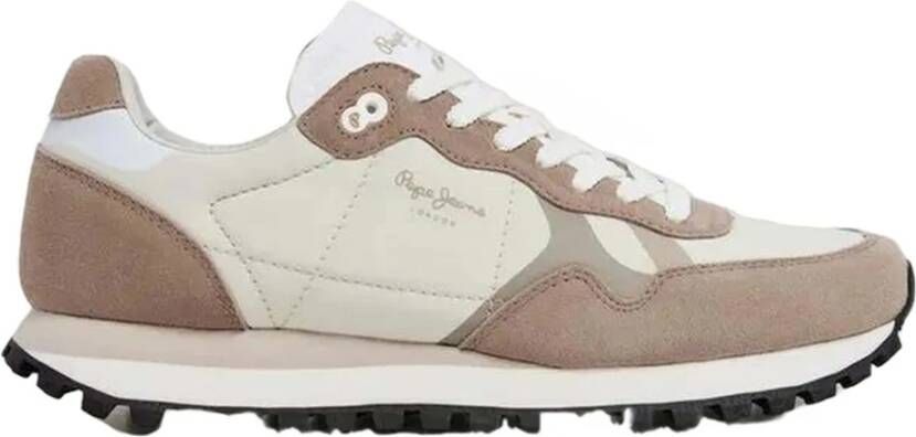 Pepe Jeans Print Sneakers Brown Heren