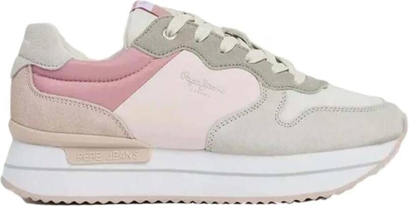 Pepe Jeans Rusper Jelly Sneakers Pink Dames