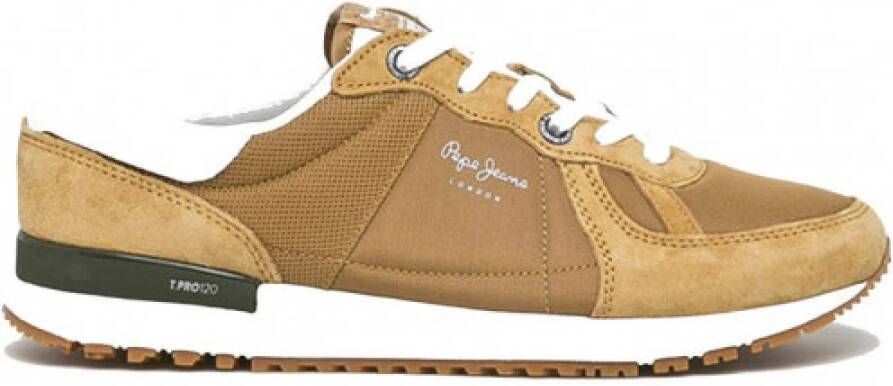 Pepe Jeans Sneakers Bruin Heren Schoenen