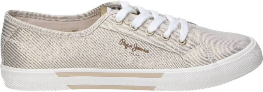 Pepe Jeans Sneakers Geel Dames