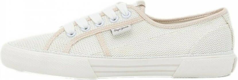 Pepe Jeans sneakers Wit Heren