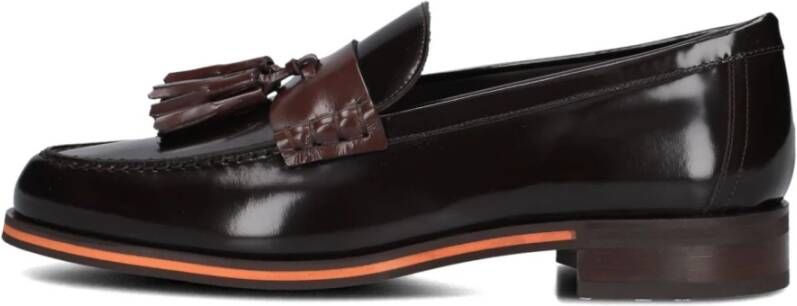 Pertini Bruine Loafers voor Dames Brown Dames