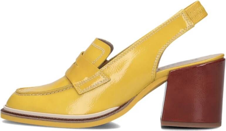 Pertini Gele Elegante Slingbacks 32578 Yellow Dames