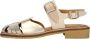 PERTINI Sandalen Dames 32718 Maat: 40 Materiaal: Leer Kleur: Goud - Thumbnail 3