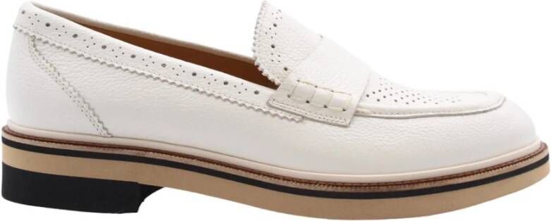 Pertini Stijlvolle Loafers voor Vrouwen White Dames