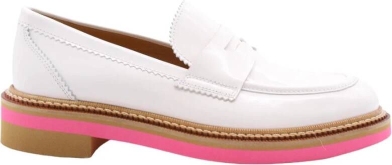 Pertini Stijlvolle Loafers voor Vrouwen White Dames