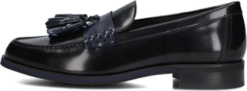 Pertini Zwarte Loafers voor Vrouwen Black Dames