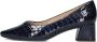 Peter Kaiser Dames Pumps Damesschoenen Leer Crocoprint Geen hoogte cm Lona Blauw - Thumbnail 3