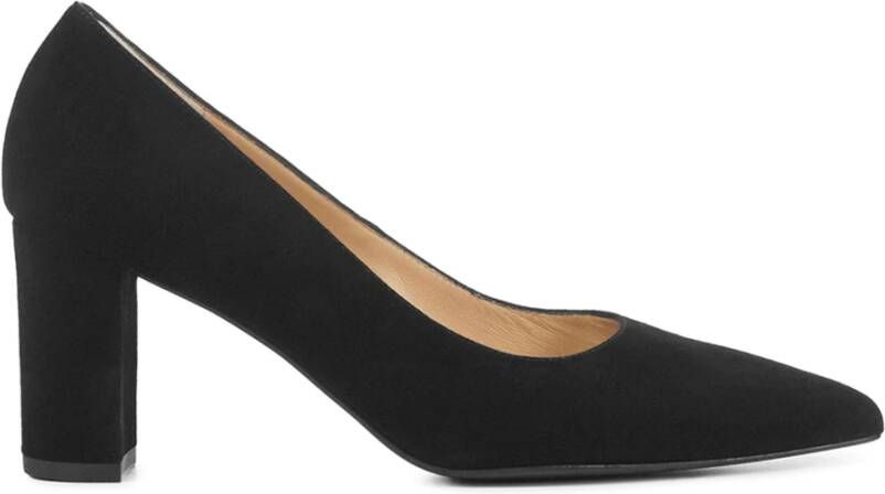 Peter Kaiser Zwarte Suède Pumps Black Dames