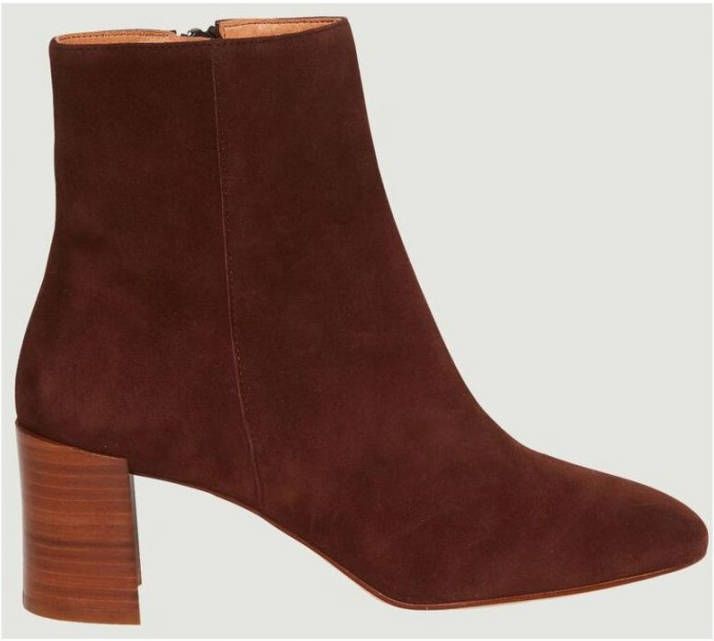 Petite Mendigote Claudette suede leather boots