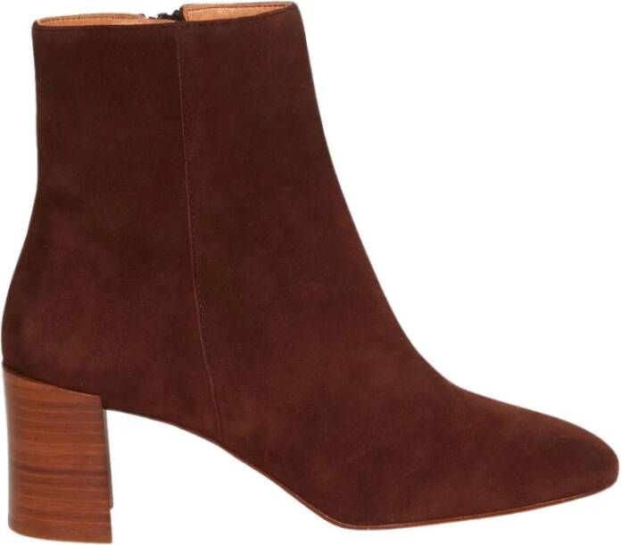 Petite Mendigote Claudette suede leather boots