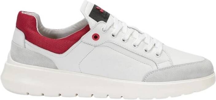 Peuterey Zamami Wit Rood Sneakers White Heren