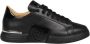 Philipp Plein Hexagon Leren Sneakers Black Heren - Thumbnail 1