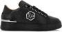 Philipp Plein Monogram Low-Top Zwarte Sneakers Black Heren - Thumbnail 1