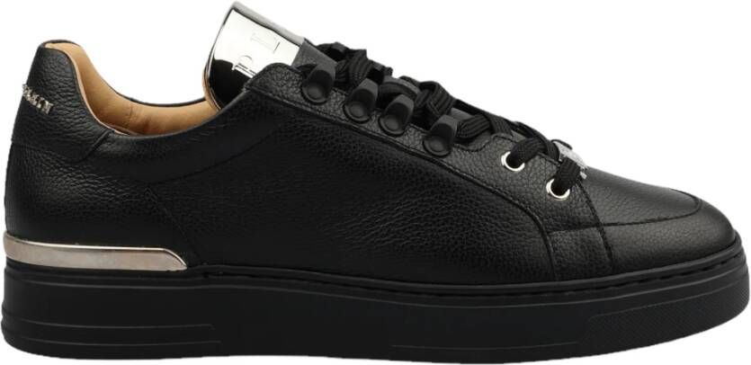 Philipp Plein Leren Sneakers Faas Msc3211 Ple010N Black Heren