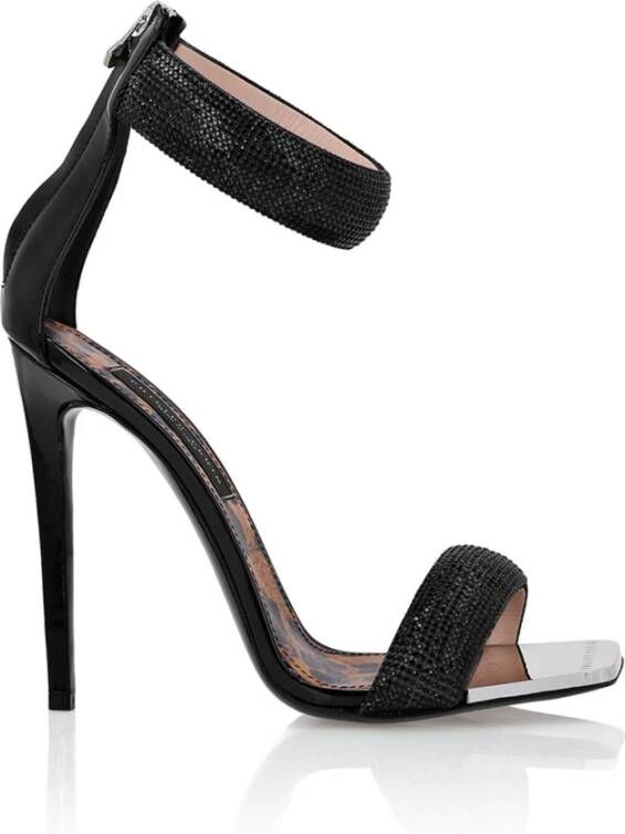 Philipp Plein Stijlvolle Sandalen Black Dames