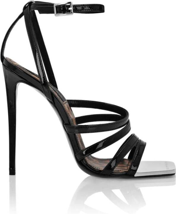 Philipp Plein Stijlvolle Sandalen voor Vrouwen Black Dames