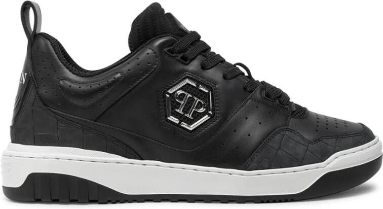 Philipp Plein Stijlvolle Sneakers voor Mannen Black Heren