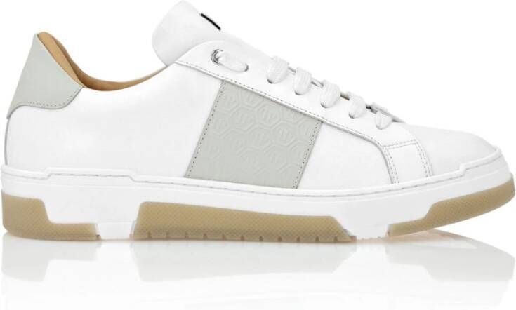 Philipp Plein Stijlvolle Sneakers voor Mannen White Heren