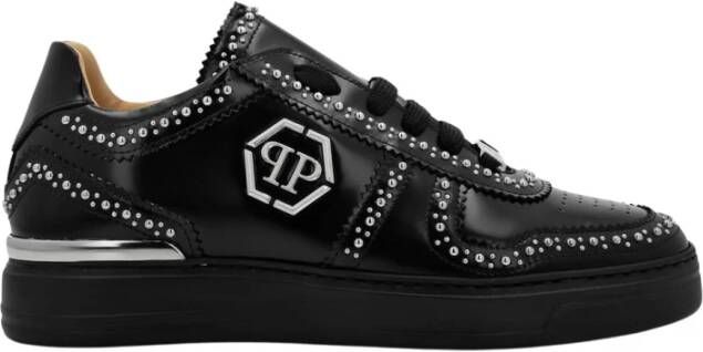 Philipp Plein Stijlvolle Sneakers voor Modieuze Individuen Black Heren