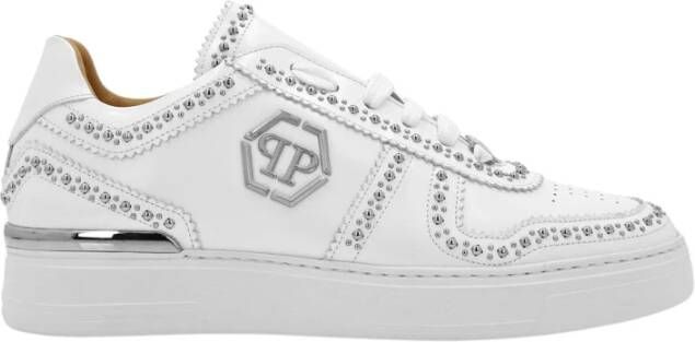 Philipp Plein Stijlvolle Sneakers voor Trendy Individuen White Heren