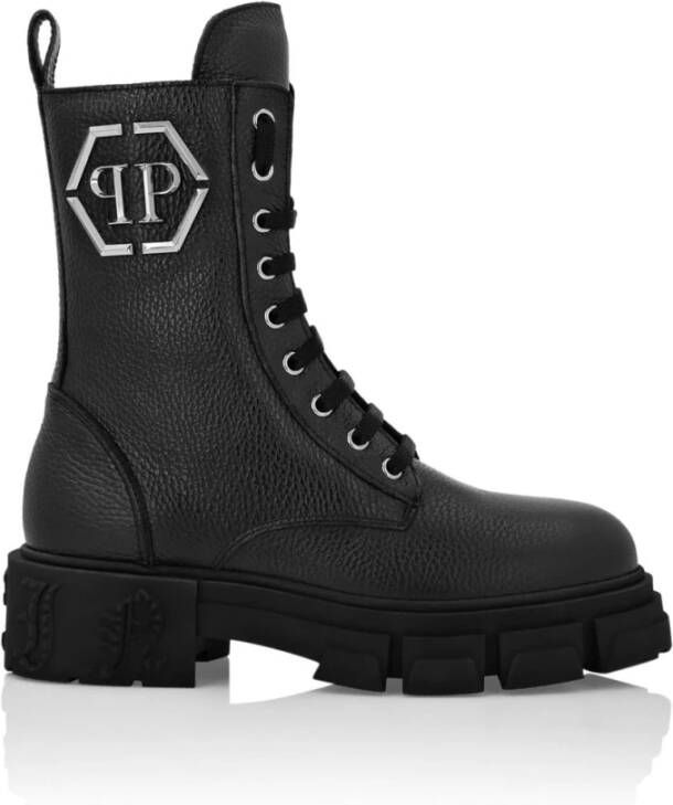 Philipp Plein Veterschoenen voor dames Black Dames