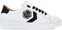 Philipp Plein Witte Hexagon Low-Top Kristal Sneakers White Dames - Thumbnail 1