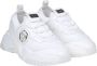 Philipp Plein Witte Jersey Hi Top Sneakers voor Dames Wit Dames - Thumbnail 1