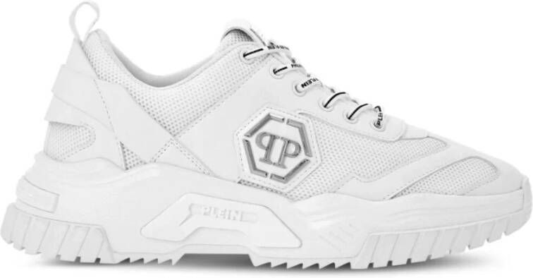 Philipp Plein Witte Predator Sneakers White Heren