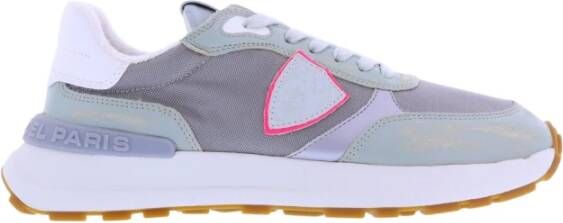 Philippe Model Vintage Racing Geïnspireerde Sneaker Multicolor Dames