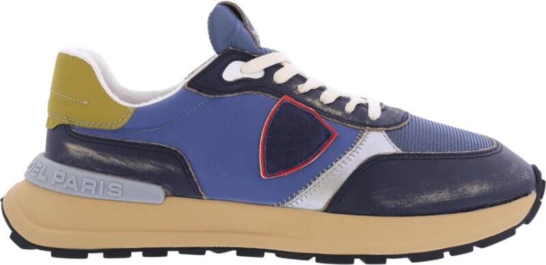 Philippe Model Antibes Low Man Sneakers Blauw Heren