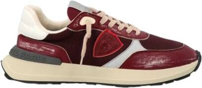 Philippe Model Antibes Vintage Hardloopschoenen Rood Heren