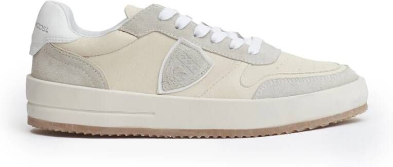 Philippe Model Beige en Grijze Sneakers Beige Dames