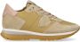 Philippe Model Beige Roze Suède Dames Casual Sneakers Beige Dames - Thumbnail 7