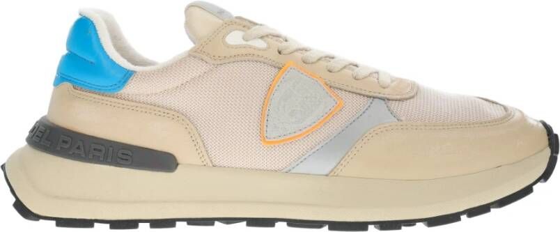 Philippe Model Beige Sneakers Regular Fit Geschikt voor alle temperaturen 50% leer 50% andere vezels Beige Heren