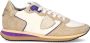 Philippe Model Beige Violet Hardloopschoenen Trpx Beige Dames - Thumbnail 7