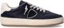 Philippe Model Blauw Navy Leren Sneakers met Witte Spoiler Blue Heren - Thumbnail 5