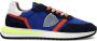 Philippe Model Blauw Oranje Hardloopschoenen Tropez 2.1 Blue Heren - Thumbnail 7